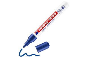 edding 4095 Kreidemarker blau, Rundspitze 2-3 mm (EAN 4004764788064)