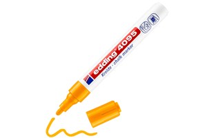 edding 4095 Kreidemarker neonorange, Rundspitze 2-3 mm (EAN 4004764887521)