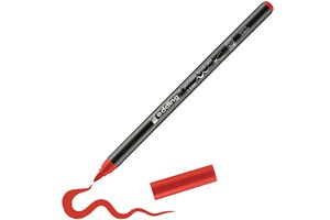 edding 4200 Porzellanpinselstift rot, Pinselspitze 1-4 mm (EAN 4004764927852)