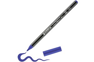edding 4200 Porzellanpinselstift blau, Pinselspitze 1-4 mm (EAN 4004764927869)
