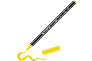 edding 4200 Porzellanpinselstift gelb, Pinselspitze 1-4 mm (EAN 4004764927883)