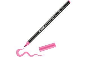 edding 4200 Porzellanpinselstift rosa, Pinselspitze 1-4 mm (EAN 4004764927913)