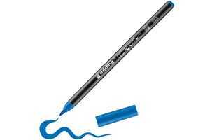 edding 4200 Porzellanpinselstift hellblau, Pinselspitze 1-4 mm (EAN 4004764927920)