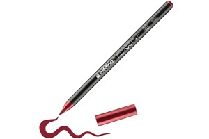 edding 4200 Porzellanpinselstift karmesin, Pinselspitze 1-4 mm (EAN 4004764988600)