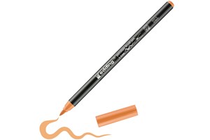 edding 4200 Porzellanpinselstift aprikose nude, Pinselspitze 1-4 mm (EAN 4057305073648)