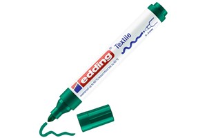 edding 4500 Textilmarker grün, Rundspitze 2-3 mm (EAN 4004764014385)
