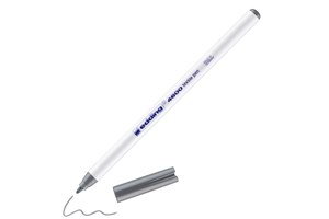 edding 4600 Textilstift grau, Rundspitze 1 mm (EAN 4004764104987)