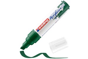 edding 5000 Acrylmarker breit moosgrün, Keilspitze 5-10 mm (EAN 4057305026170)