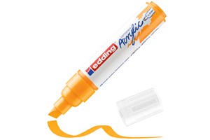 edding 5000 Acrylmarker breit sonnengelb, Keilspitze 5-10 mm (EAN 4057305026088)