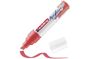 edding 5000 Acrylmarker breit koralle matt, Keilspitze 5-10 mm (EAN 4057305078292)