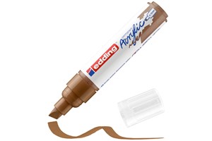 edding 5000 Acrylmarker breit haselnuss, Keilspitze 5-10 mm (EAN 4057305026446)