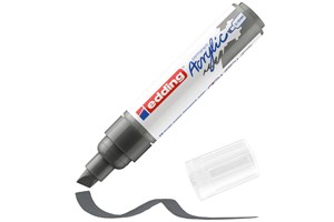 edding 5000 Acrylmarker breit anthrazit, Keilspitze 5-10 mm (EAN 4057305026415)