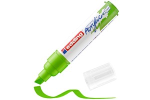 edding 5000 Acrylmarker breit gelbgrün, Keilspitze 5-10 mm (EAN 4057305026149)
