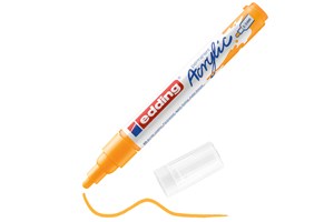 edding 5100 Acrylmarker medium sonnengelb, Rundspitze 2-3 mm (EAN 4057305026835)