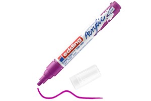 edding 5100 Acrylmarker medium beere, Rundspitze 2-3 mm (EAN 4057305027139)