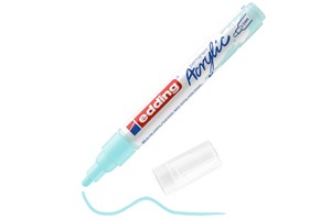 edding 5100 Acrylmarker medium pastellblau, Rundspitze 2-3 mm (EAN 4057305027283)