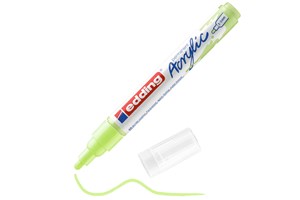 edding 5100 Acrylmarker medium pastellgrün, Rundspitze 2-3 mm (EAN 4057305027313)