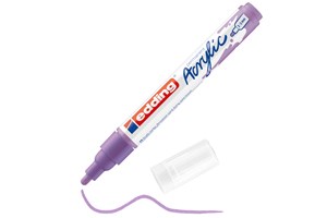 edding 5100 Acrylmarker medium helllavendel, Rundspitze 2-3 mm (EAN 4057305078209)