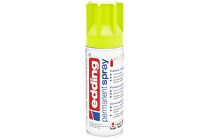 edding 5200 Permanentspray Premium-Acryllack neongelb matt (EAN 4057305048820)