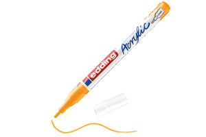 edding 5300 Acrylmarker fein sonnengelb, Rundspitze 1-2 mm (EAN 4057305027580)