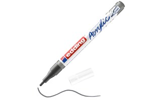 edding 5300 Acrylmarker fein anthrazit, Rundspitze 1-2 mm (EAN 4057305027795)