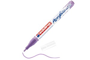 edding 5300 Acrylmarker fein helllavendel matt, Rundspitze 1-2 mm (EAN 4057305078179)