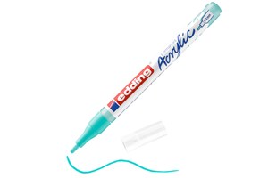 edding 5300 Acrylmarker fein opulent türkis, Rundspitze 1-2 mm (EAN 4057305028068)