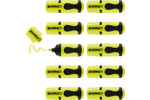 edding 7 Textmarker neongelb 10er Pack, Keilspitze 1-3 mm (EAN 4004764977178)