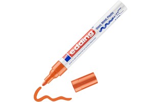 edding 750 creative Glanzlack-Marker orange, Rundspitze 2-4 mm (EAN 4004764953301)