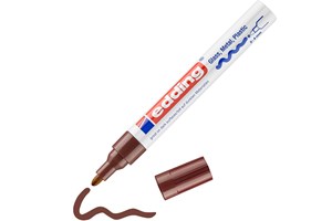 edding 750 creative Glanzlack-Marker braun, Rundspitze 2-4 mm (EAN 4004764018567)