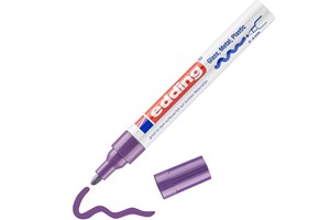 edding 750 creative Glanzlack-Marker violett, Rundspitze 2-4 mm (EAN 4004764018574)
