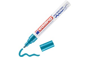edding 750 creative Glanzlack-Marker hellblau, Rundspitze 2-4 mm (EAN 4004764018598)