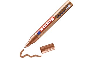 edding 750 creative Glanzlack-Marker kupfer, Rundspitze 2-4 mm (EAN 4004764820276)