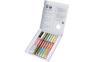 edding 751 creative Glanzlack-Marker 8er Set pastell, Rundspitze 1-2 mm (EAN 4057305020857)