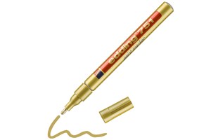 edding 751 Lackmarker gold, Rundspitze 1-2 mm (EAN 4004764498093)