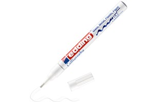 edding 753 Glanzlack-Marker weiß, Kalligrafie Spitze 1-2,5 mm (EAN 4057305016171)