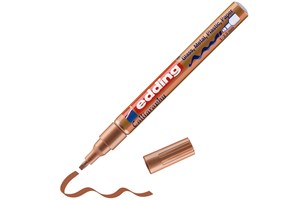 edding 753 Glanzlack-Marker kupfer, Kalligrafie Spitze 1-2,5 mm (EAN 4057305016218)