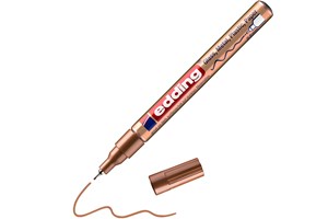 edding 780 creative Glanzlack-Marker kupfer, Rundspitze 0,8 mm (EAN 4004764820344)