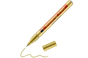 edding 780 Lackmarker gold, Rundspitze 0,8 mm (EAN 4004764498338)