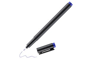 edding 8011 Reinraummarker blau, Rundspitze 0,6 mm (EAN 4004764924141)