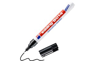edding 8014 Labormarker Schwarz, Rundspitze 1 mm (EAN 4004764984893)