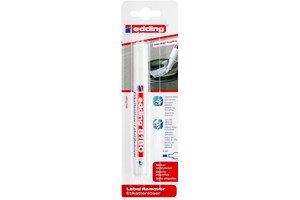 edding 8180 Etikettenlösemarker transparent, Keilspitze 4 mm (EAN 4057305002709)