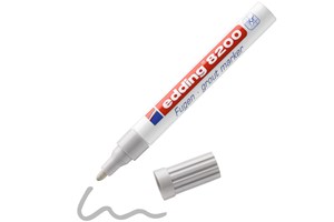 edding 8200 Fugenmarker silbergrau, Rundspitze 2-4 mm (EAN 4004764895090)