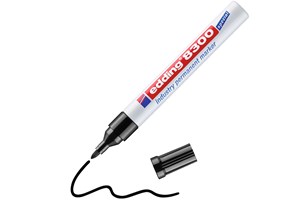 edding 8300 Industrie Permanentmarker schwarz, Rundspitze 1,5-3 mm (EAN 4004764409136)