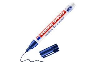 edding 8400 CD/DVD/BD Marker blau, Rundspitze 0,5-1 mm (EAN 4004764827176)