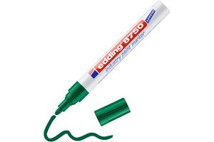 edding 8750 Industrie Lackmarker grün, Rundspitze 2-4 mm (EAN 4004764103638)