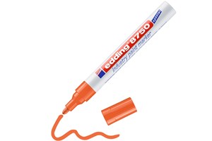 edding 8750 Industrie Lackmarker orange, Rundspitze 2-4 mm (EAN 4004764103690)