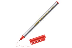 edding 89 EF Office Fineliner EF rot, Kunststoffspitze 0,3 mm (EAN 4004764041121)