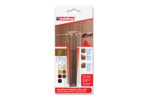 edding 8901 Möbel-Reparatur-Wachs-Set nussbaum (EAN 4004764897681)