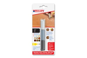 edding 8902 Holzboden-Reparatur-Wachs-Set schwarz (EAN 4004764897414)